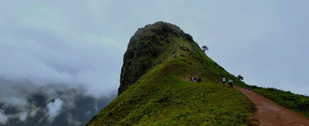 Ettina Bhuja trekking destination near Chikmagalur