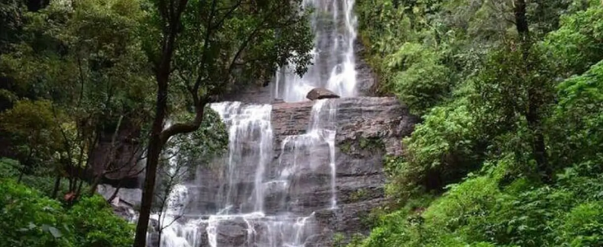 Jhari Falls Chikmagalur waterfall tourism